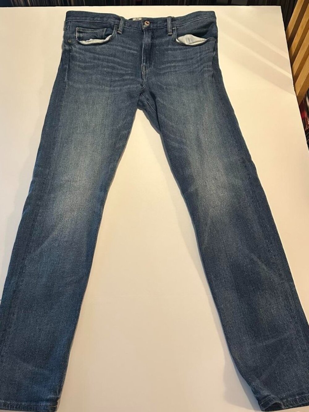 Hiroshi Kato The Pen Slim Jeans Size 36 Made In USA Selvedge Denim